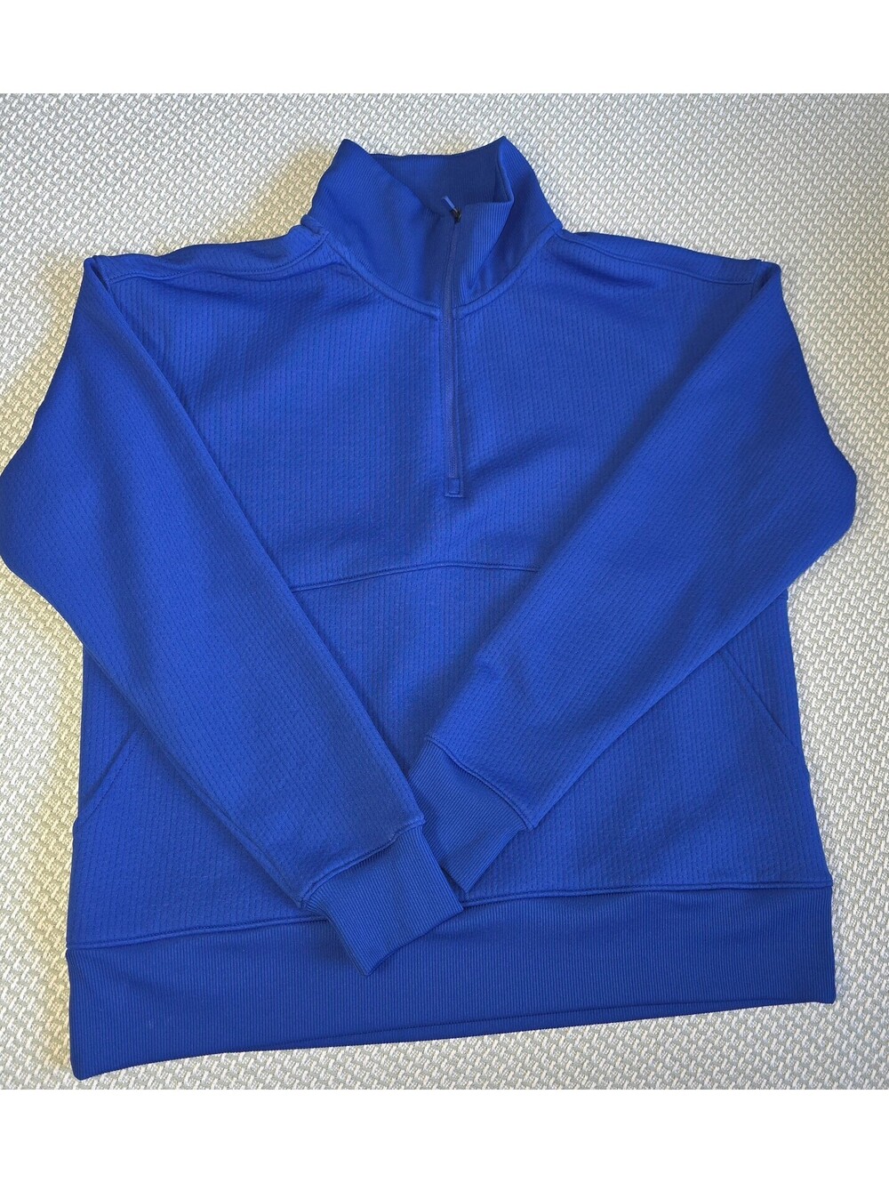 Xersion bright blue half zip pullover size small women's